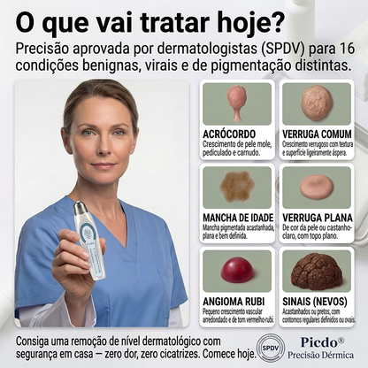 🧶🐍𝐏i𝐜𝐝o® Eliminador de Marcas e Manchas em 7 Dias (Roll-on Sem Dor e Sem Cicatrizes)