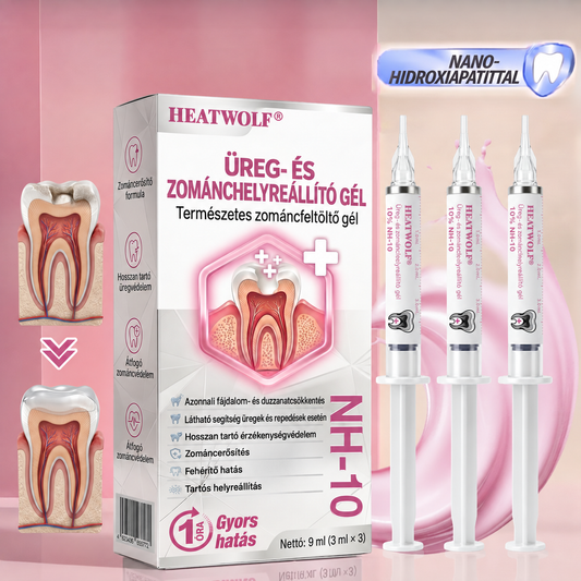 1️⃣𝐇𝐄𝐀𝐓𝐖𝐎𝐋𝐅® Természetes fogzománc-helyreállító gél