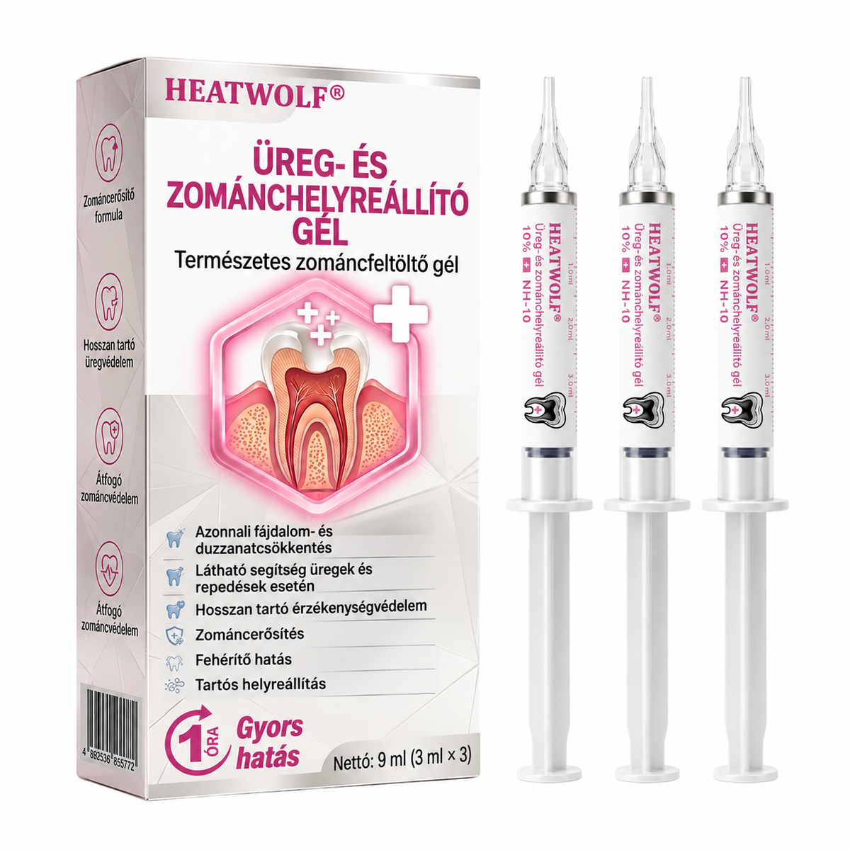 1️⃣𝐇𝐄𝐀𝐓𝐖𝐎𝐋𝐅® Természetes fogzománc-helyreállító gél