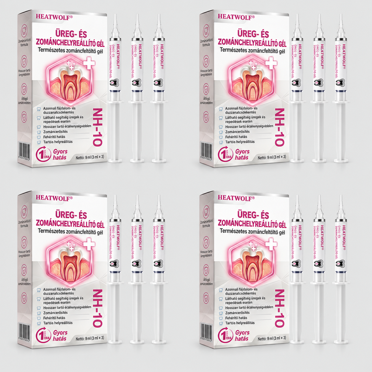 1️⃣𝐇𝐄𝐀𝐓𝐖𝐎𝐋𝐅® Természetes fogzománc-helyreállító gél