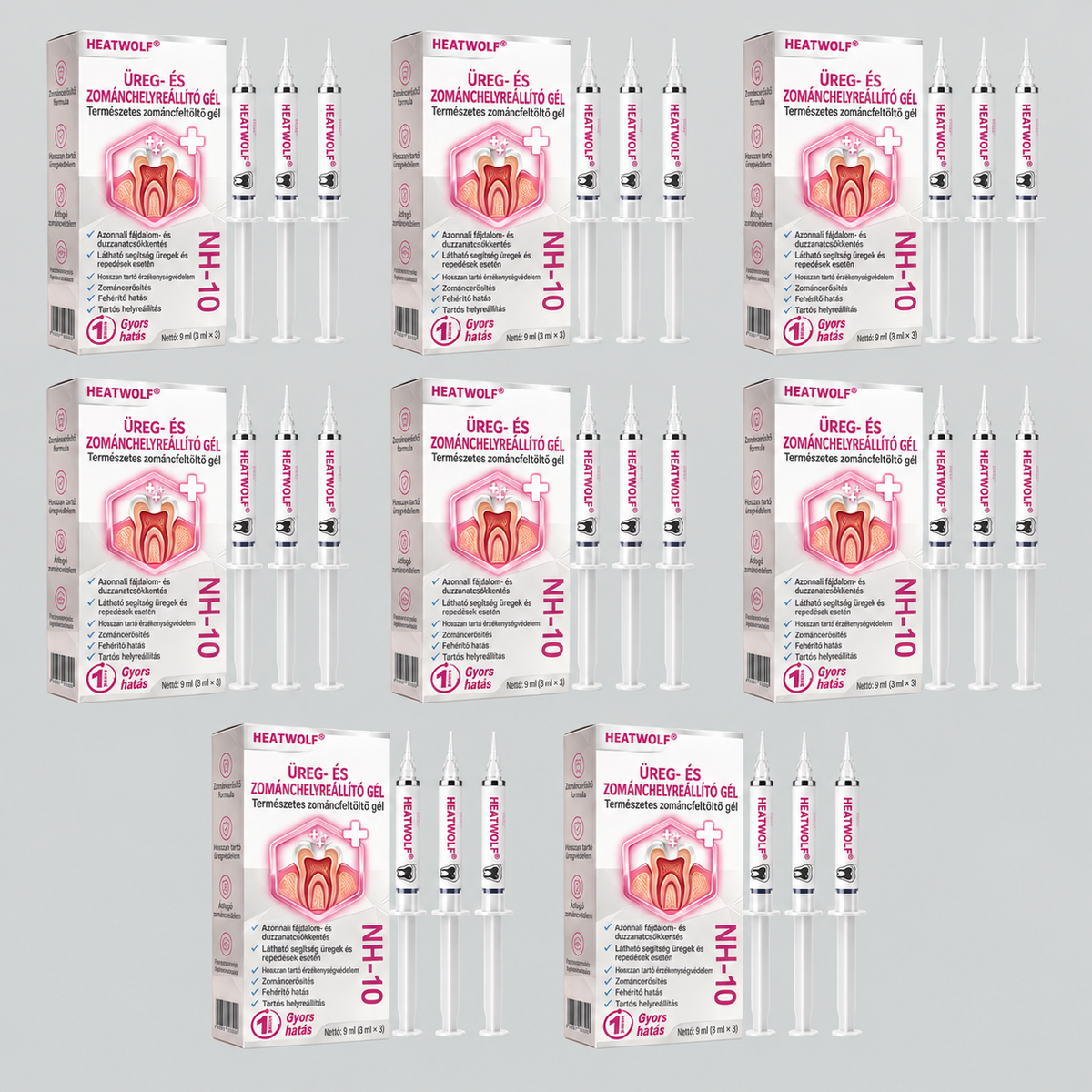 1️⃣𝐇𝐄𝐀𝐓𝐖𝐎𝐋𝐅® Természetes fogzománc-helyreállító gél