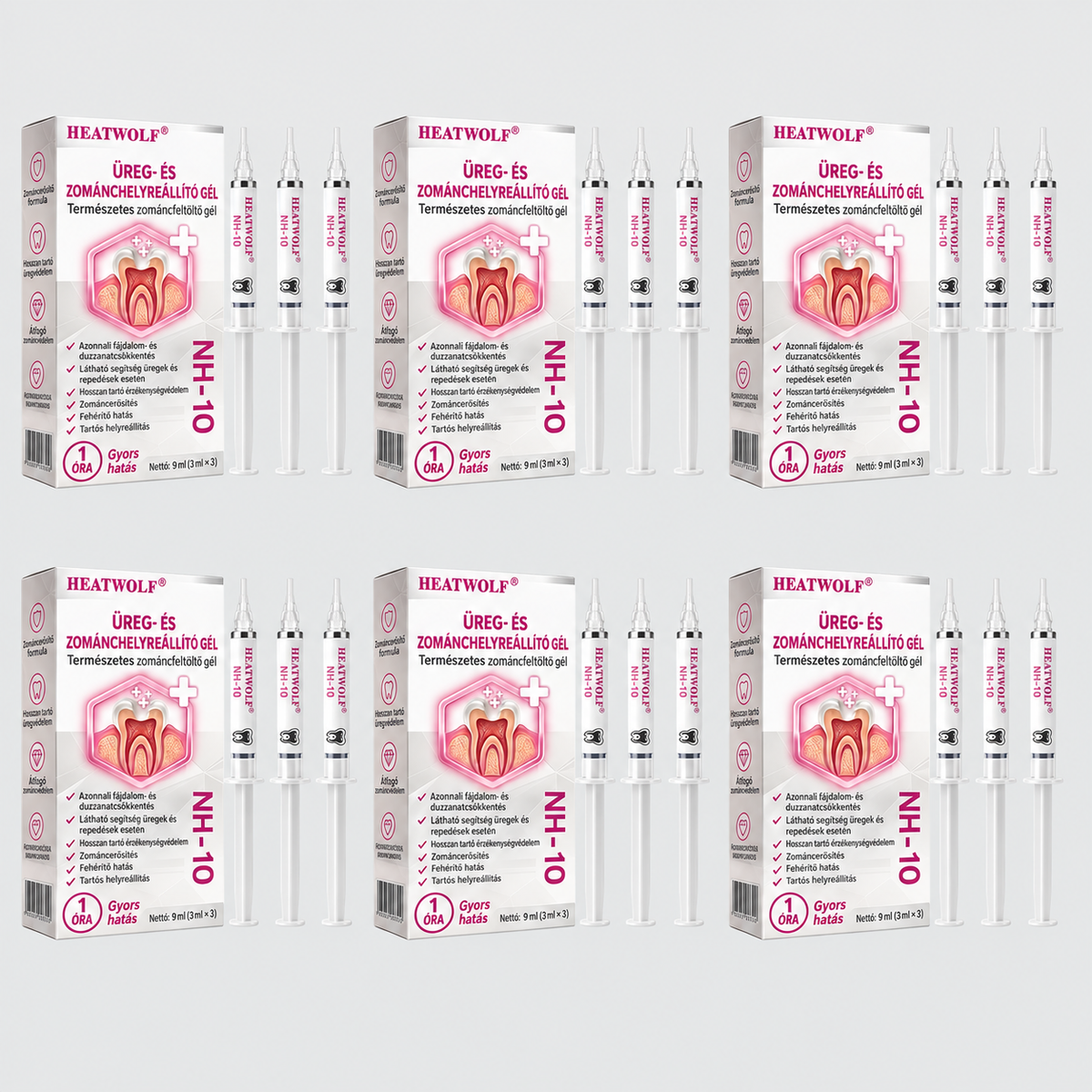 1️⃣𝐇𝐄𝐀𝐓𝐖𝐎𝐋𝐅® Természetes fogzománc-helyreállító gél