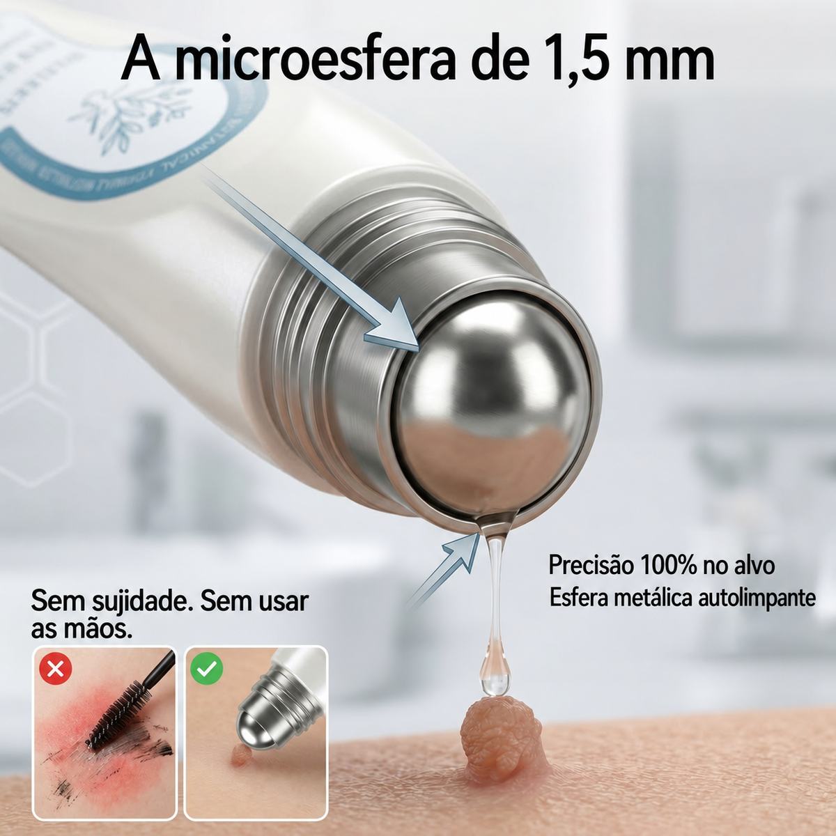🧶🐍𝐏i𝐜𝐝o® Eliminador de Marcas e Manchas em 7 Dias (Roll-on Sem Dor e Sem Cicatrizes)